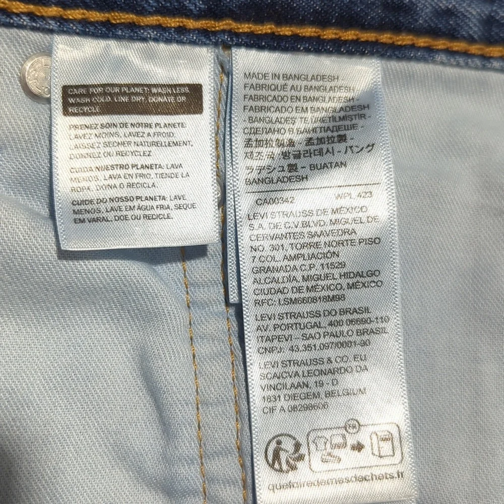 Levi's 505 Straight Leg Medium‎ Wash Mens Jeans Size 38